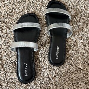 Silver Sandals
